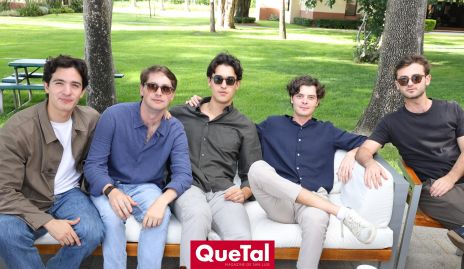  Emilio Castro, Manuel Toledo, Esteban Artólozaga, Juan Carlos Hernández y Pato Saquis.