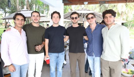  Diego Medina, Diego Buendía, Jacobo Payán, Pato Sarquis, Manu Toledo y César Morales.