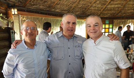  Rafael Escobedo, Rodolfo Treviño y Oscar Pérez.