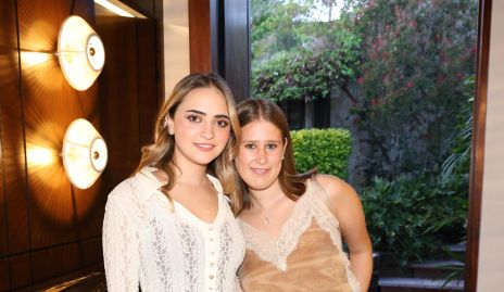  Lorenza Hinojosa e Isabella Galván.