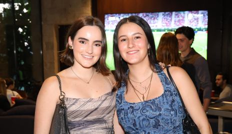  Lorena de la Garza y Paulina González.
