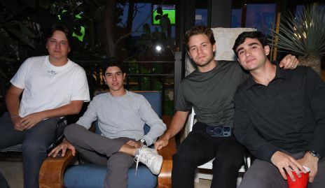  Santiago Toledo, José María Abaroa, Nicolás Cue e Iñaki Abaroa.