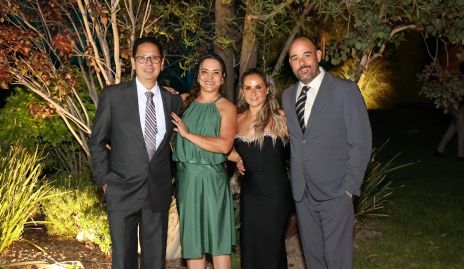  Hugo Robledo, Lucero Ponce, Angelina Rodríguez y Rafa Meade.