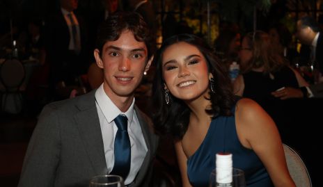  Mateo Fonte y Paulina Hernández.