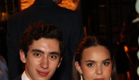  Mateo Conde e Isabela Garduño.