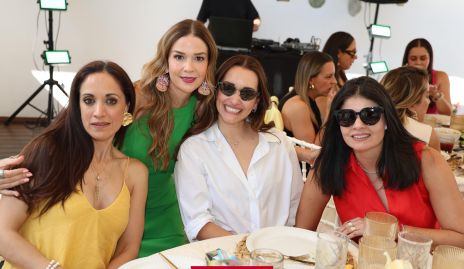  Ivette Morales, Geo Rivera, Paloma González y Elizabeth Alcalde.