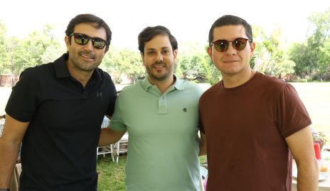  Enrique Muñoz, Pichy Melich y Nacho Puente.