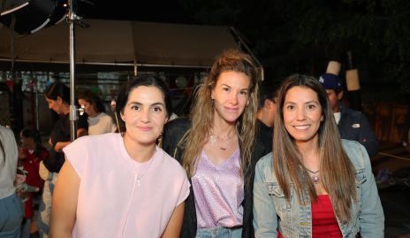  María José Velázquez, Benilde Hernández y Gaby Carrillo.