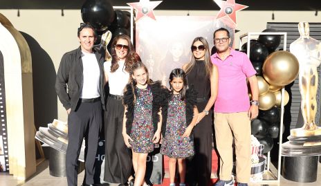 Edgardo Martínez, Judith Gómez, Elena Martínez, Bárbara Rojo, Bárbara Berrones y Fernando Rojo.