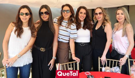  Sandra García, Bárbara Berrones, Fernanda Castillo, Judith Gómez, Lila Medina y Evelyn Dorantes.