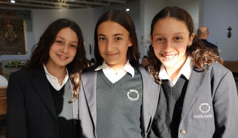  Sofía, Inés y Regina.