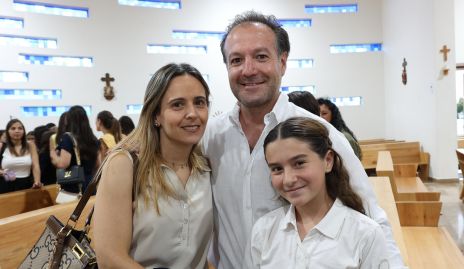  Bibi Perea, Eduardo Rueda y Pía Perea.