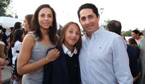  Fernanda Torrescano, Mari Fer Pizarro y Alejandro Pizarro.