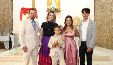  Ramón Barragán,Elisa Arno, Marilupe Reyna,  Rodrigo Barragán y Emiliano Alemán.