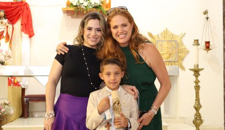  Elisa Arno, Marisa García y Rodrigo Barragán.