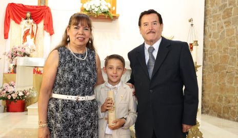  Coti, Rodrigo Barragán y Galo Barragán.