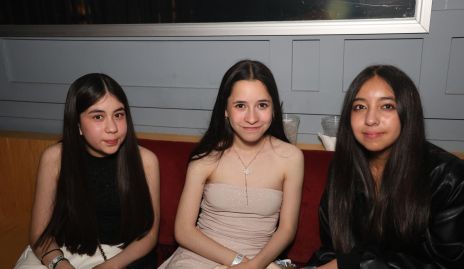  Paloma, Nathali y Fer.