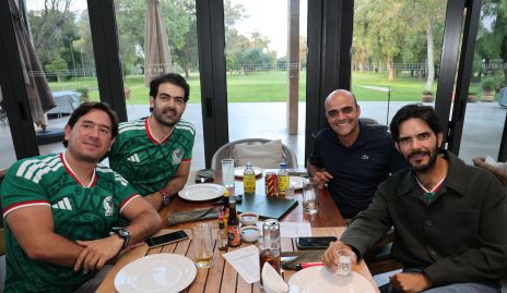  Fernando Abud, Ricardo Abud, Iván Anguiano y Anuar Zarur.