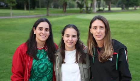María Rosa, Bárbara y Catalina Mejía.