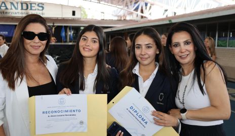  Karina Hernández, Alexa Lozano, Valentina y Paty Tanus.