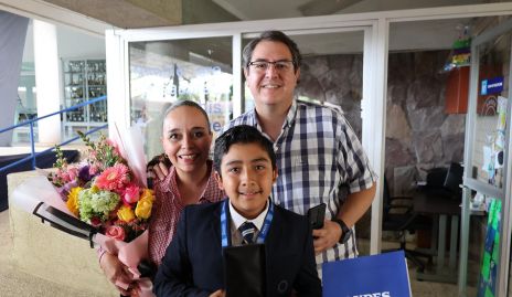  Vero, Jorge y Andrés de la Vega.