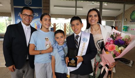  Emmanuel Díaz de León, Paula Díaz de León, Santi Díaz de León, Andrés Díaz de León y Gris Casas.