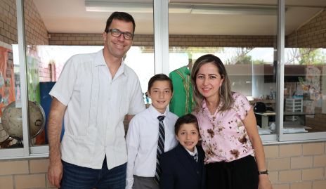  Teans, Max, Anton y Adriana.