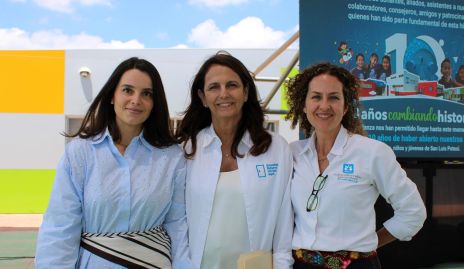  Paola Giraldo, Gabriela Meade y Guille Guerra.