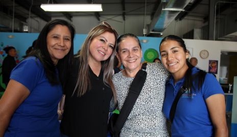  Luz Torres, Rocío Meza, Marisol Hernández y Mildred Rocha.