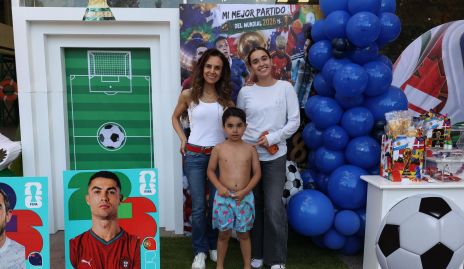  Daniela Díaz de León, Sofía Garza y Franco Conde.