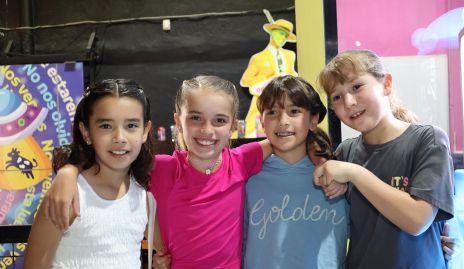  Ale Conde, Elena Reverte, Renata Cordero y Nicole Berrones.