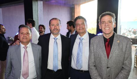 Gerardo Parra, Armando Trujillo, Mauricio Humara y Mario González.