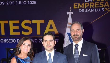  Elsa Tamez, Mauricio y Luis Mahbub.