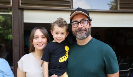  María Aldrete, Lucio y Carlos Matienzo.