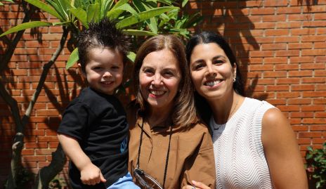  Marcelo Espinosa, Lucía Gómez y Lucía González.
