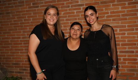  Paulina Vega, Leo Ramírez y Susana De Luna.