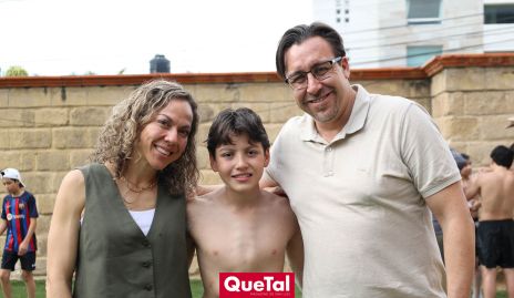  Marcela Guevara, David García y David García .