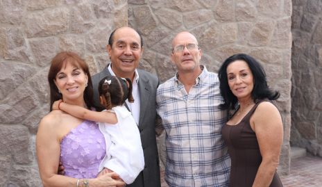 Pituca Espinosa, Jesús Curiel, Kanky Espinosa y Adriana Espinosa.