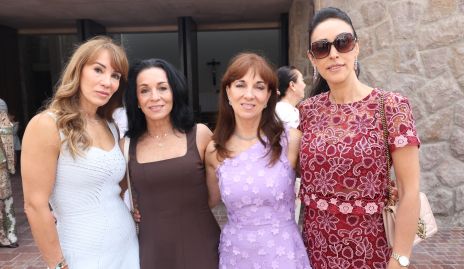  Patricia Espinosa,  Adriana Espinosa, Pituca Espinosa y Ruth Morales.