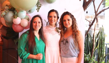  María Fernanda Rangel, Vale Rangel y Ale Rangel.