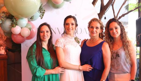  María Fernanda Rangel, Vale Rangel, Coco Fernández y Ale Rangel.