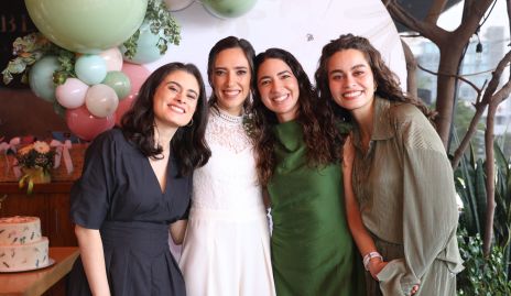  María José Álvarez, Vale Rangel, Paola Ochoa y Mariana Alcala.