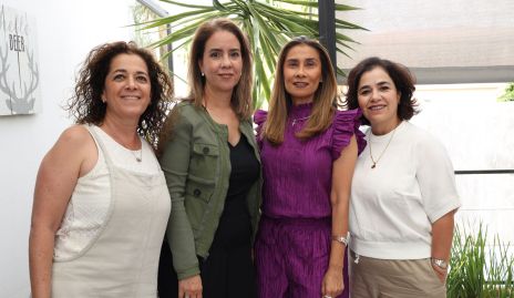  Laura Nieto, Georgina Benavente, Claudia Quijano y Aranza Rodríguez.