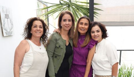  Laura Nieto, Georgina Benavente, Claudia Quijano y Aranza Rodríguez.