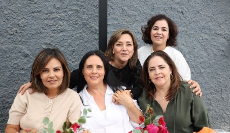  Kikis Fernández, Maite Ascanio, Marta Rangel, Aranza Rodríguez y Gaby Carreón.