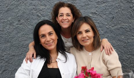 Marcela de la Maza, Laura Nieto y Kikis Fernández.