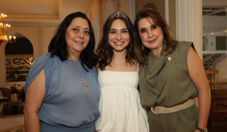  Pilar Fernández, Daniela González y Marisol Hernández.