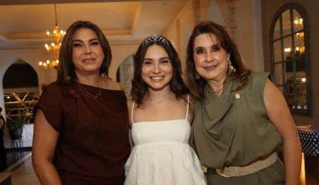  Paty Juárez, Daniela González y Marisol Hernández.