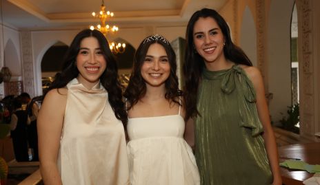  Pau Flores, Daniela González y Daniela Monsivais.