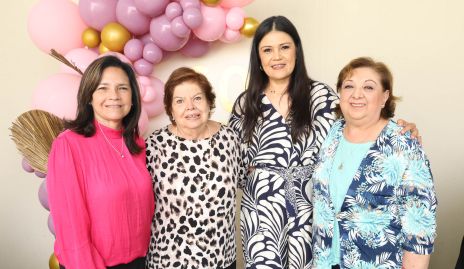  Ana Rangel, Alina Manzo, Ana Ávila y Emma  Montaño.